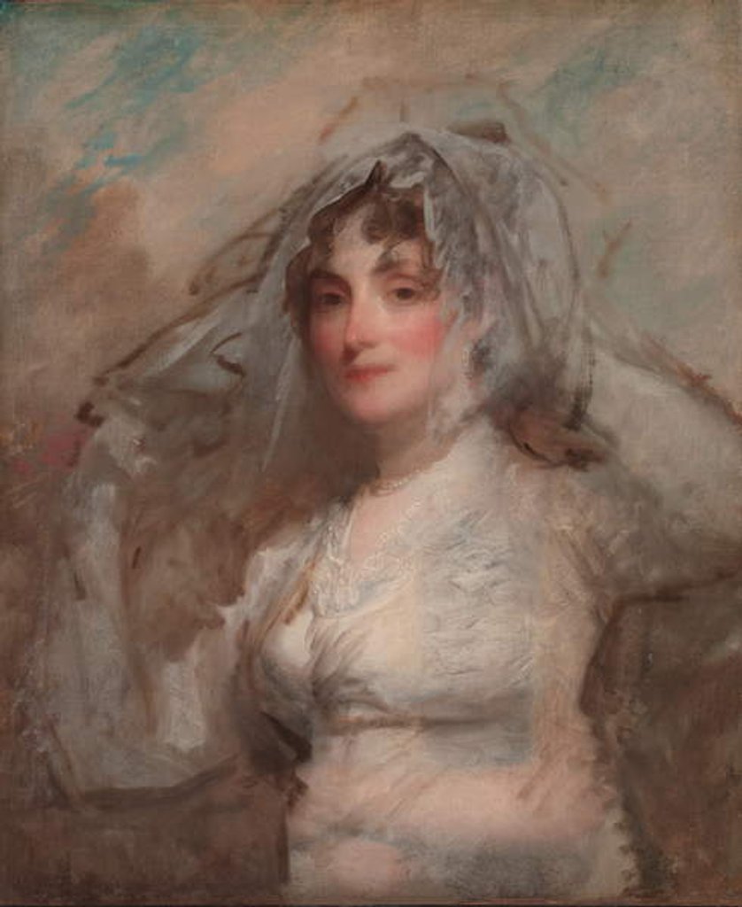 Detail of Mrs Perez Morton, c.1802 by Gilbert Stuart