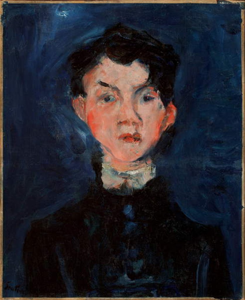 Detail of Portrait of a Boy by Chaim Soutine