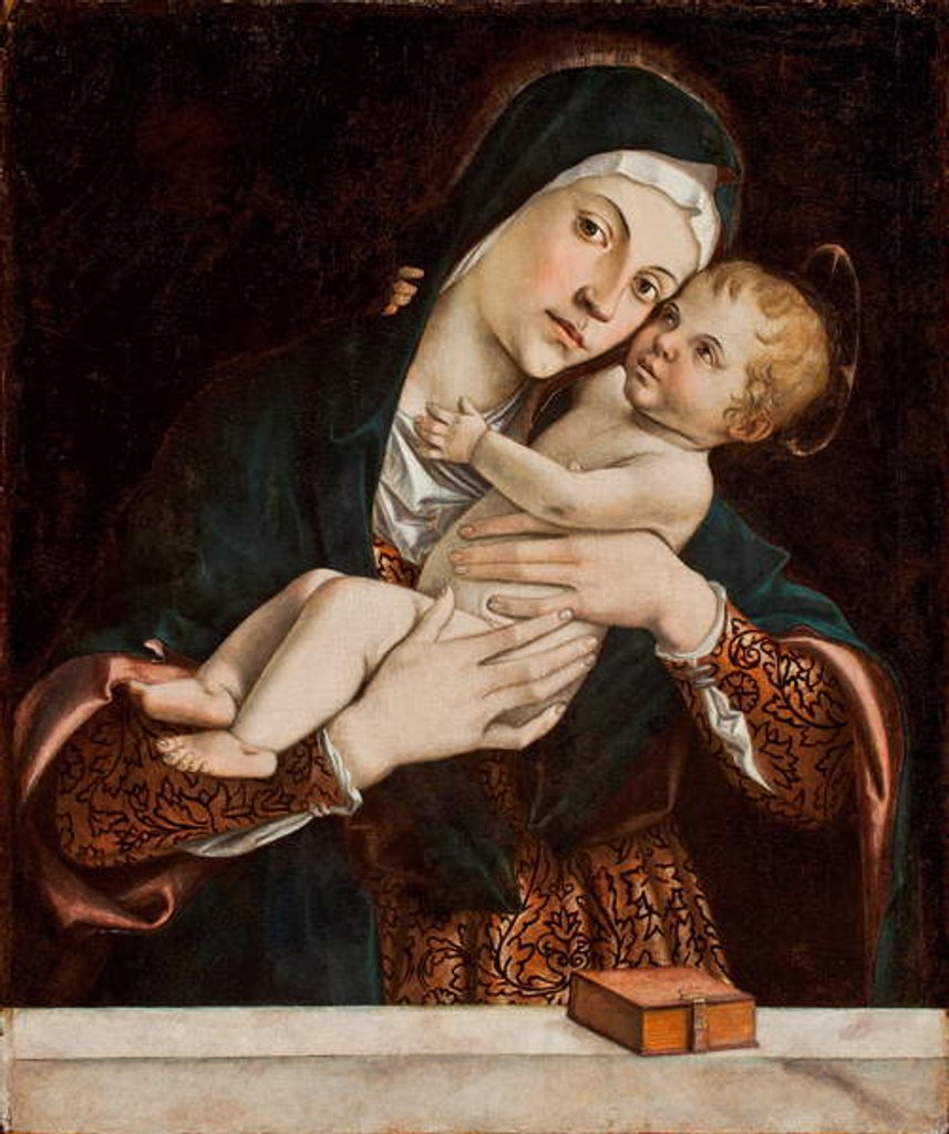 Detail of The Virgin and Child by Bartolomeo Montagna