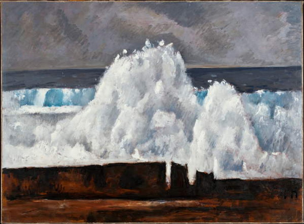 Detail of The Wave, 1940-41 by Marsden Hartley
