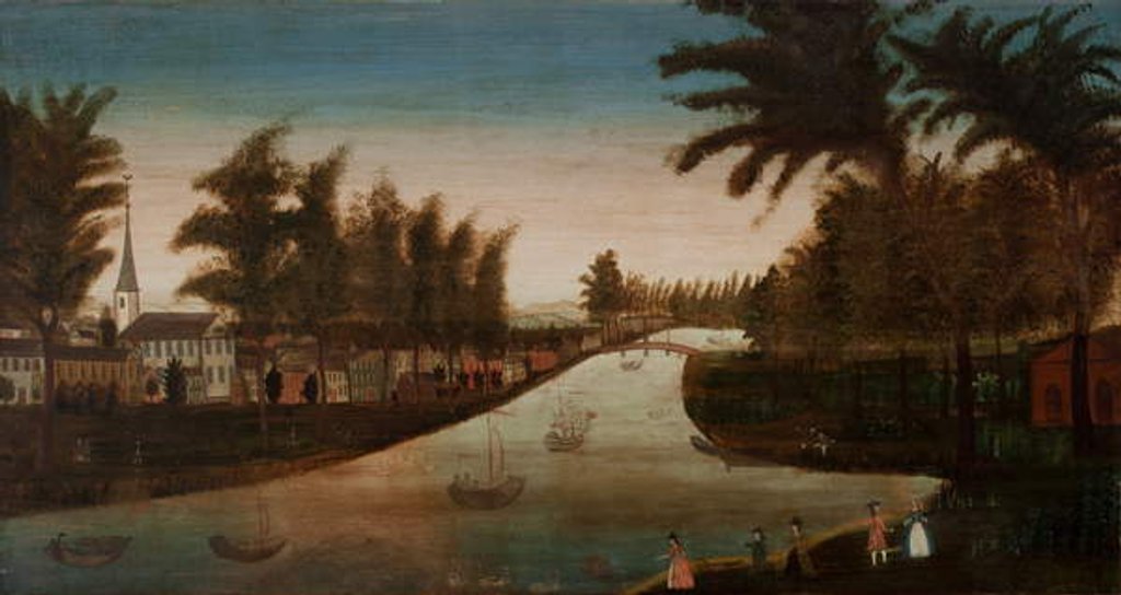 Detail of Landscape by School American
