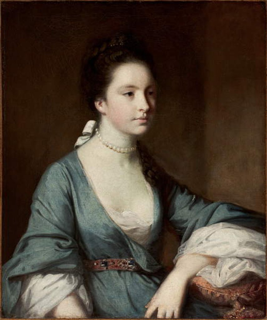 Detail of Isabella Carr Countess of Erroll by Joshua Reynolds