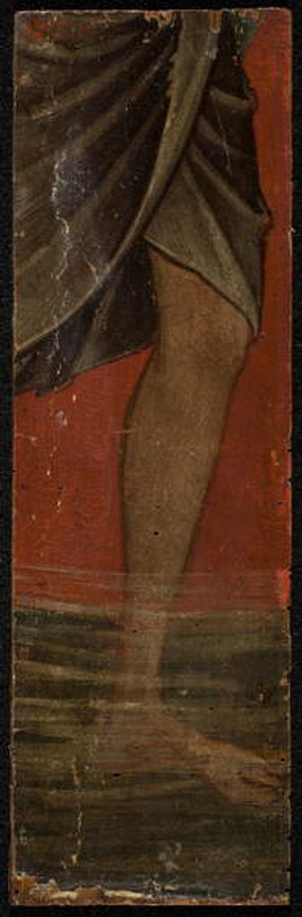 Detail of Saint George, mid-1300s by Paolo Veneziano