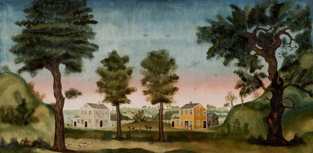 Detail of Homestead of General Timothy Ruggles, Hardwick, Massachusetts, 1770-75 by Winthrop Chandler