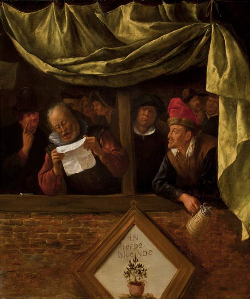 Detail of The Rhetoricians, c.1655 by Jan Havicksz. Steen