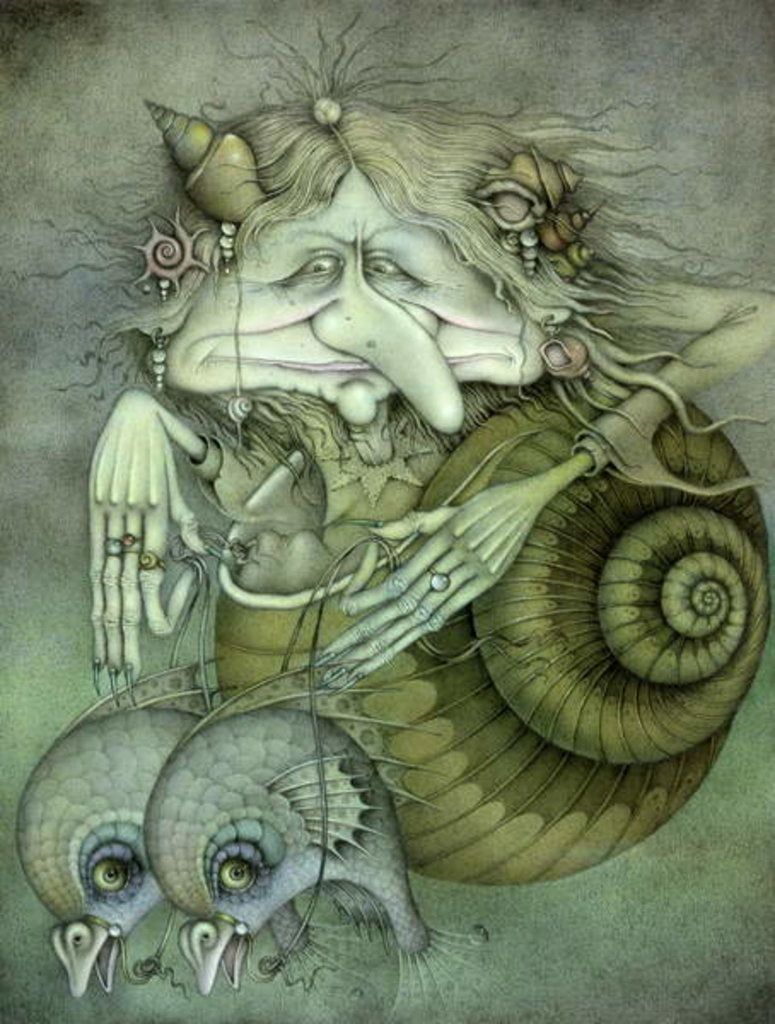 Detail of Sea Witch by Wayne Anderson