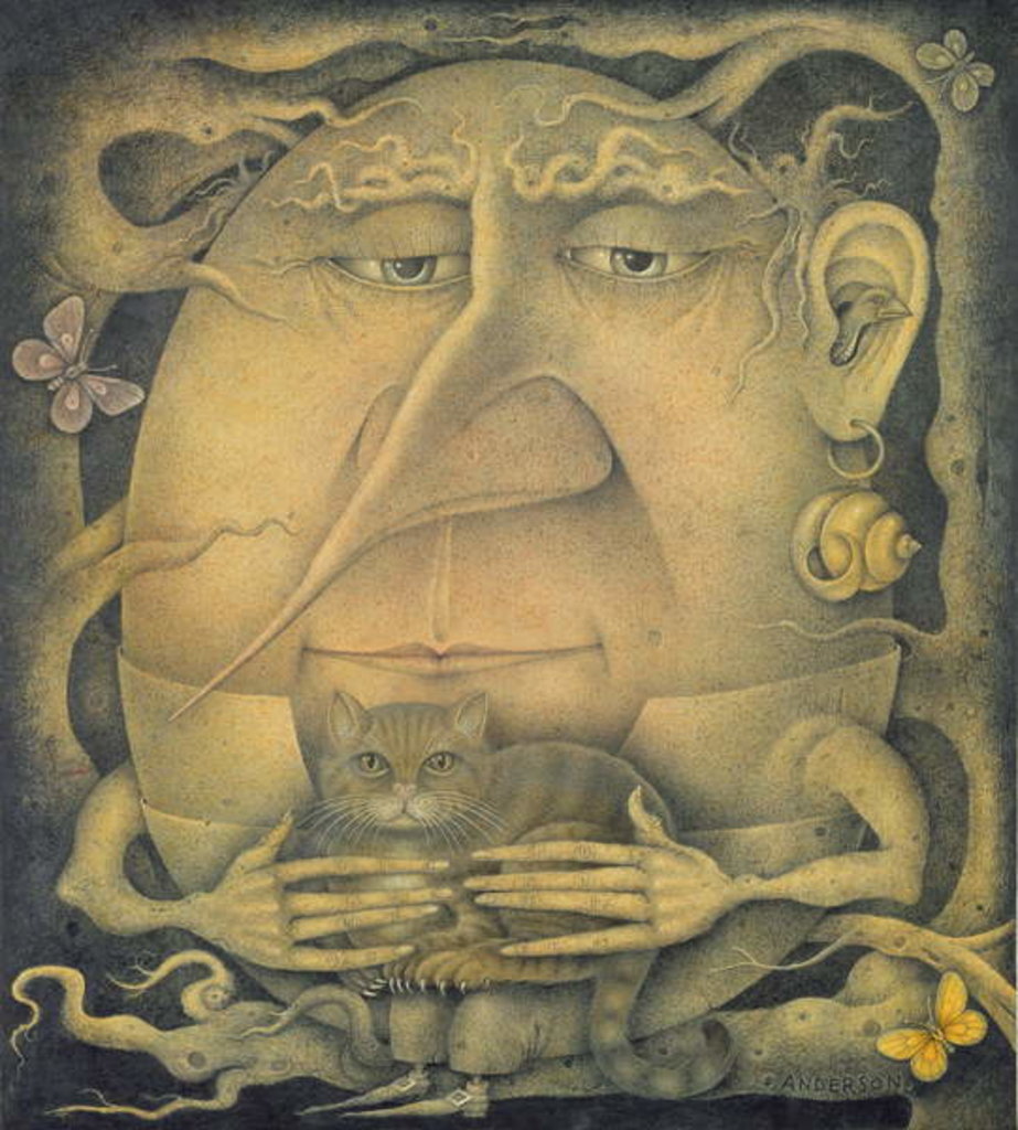 Detail of Waiting for Alice by Wayne Anderson