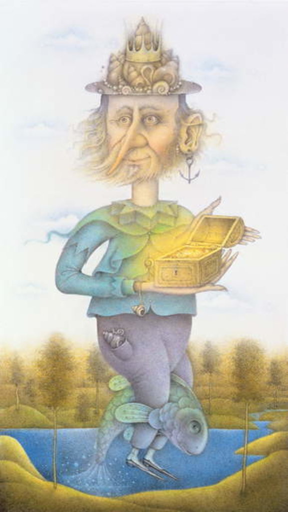 Detail of Neptune by Wayne Anderson