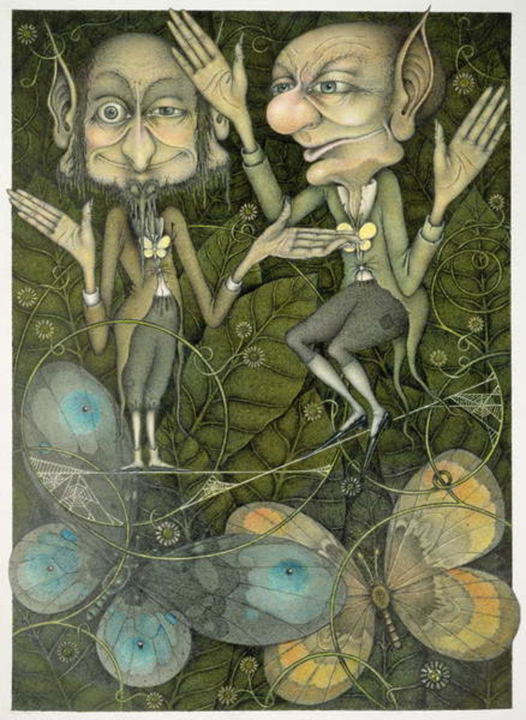 Detail of Spider Web Tightrope, 1982 by Wayne Anderson