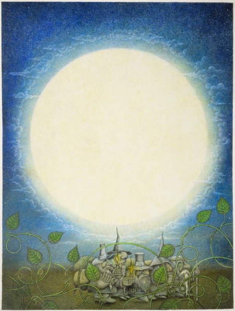 Detail of Rustlebeard, Hackablock, Murmurmouth, Hammersharp and Cracklesnap, 1982 by Wayne Anderson