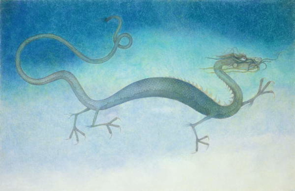 Detail of Chinese Dragon, 1979 by Wayne Anderson