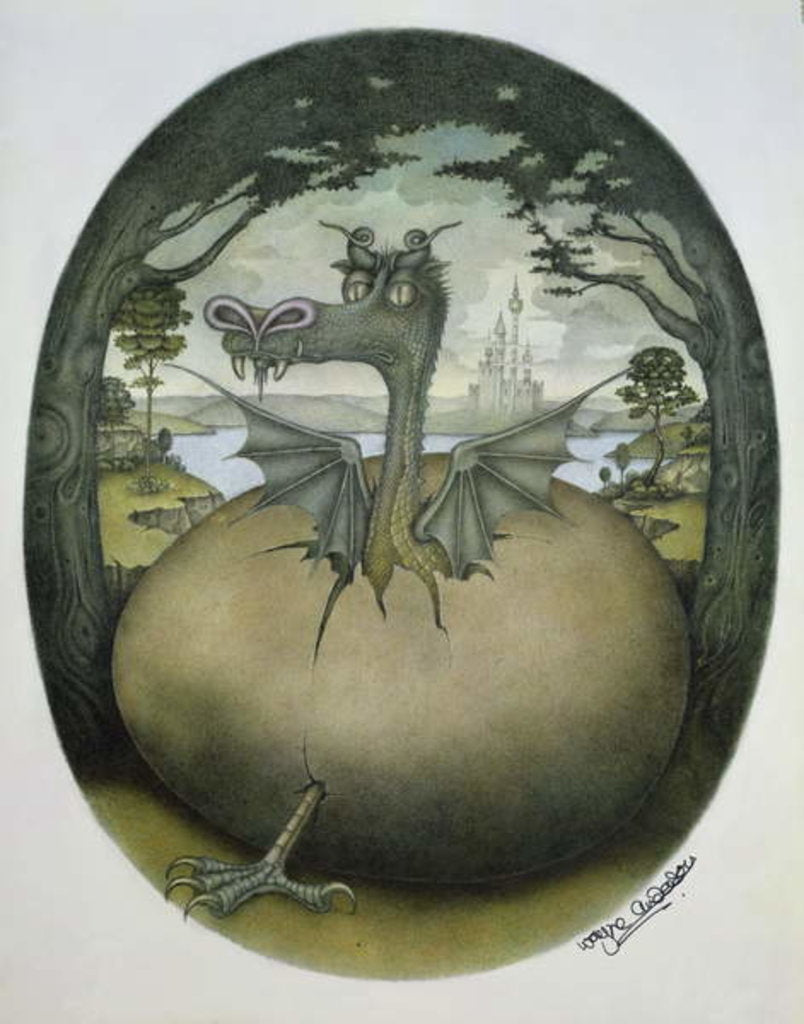 Detail of In the Beginning by Wayne Anderson