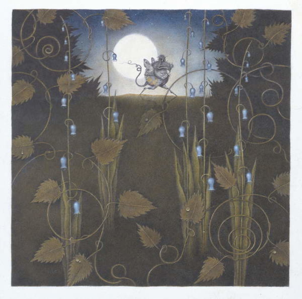 Detail of Megalump Changed his Stomp to a Galumph, 1979 by Wayne Anderson