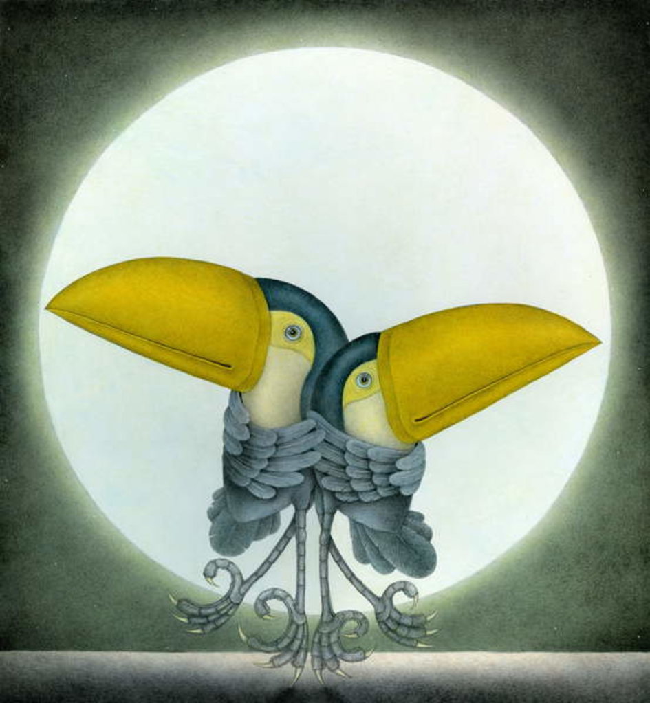 Detail of Toucan Can Can, 2010 by Wayne Anderson
