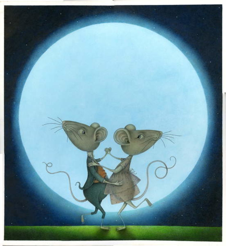 Detail of Blue Moon, 2009 by Wayne Anderson