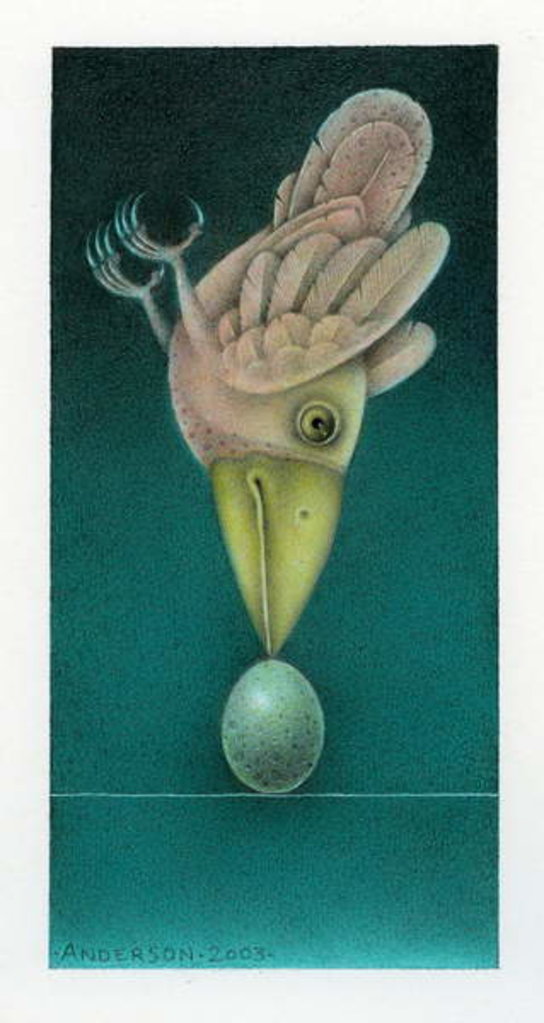 Detail of Balancing Bird, 2003 by Wayne Anderson