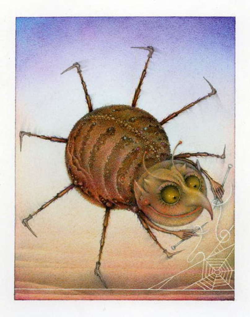 Detail of Spinning Spider, 2003 by Wayne Anderson