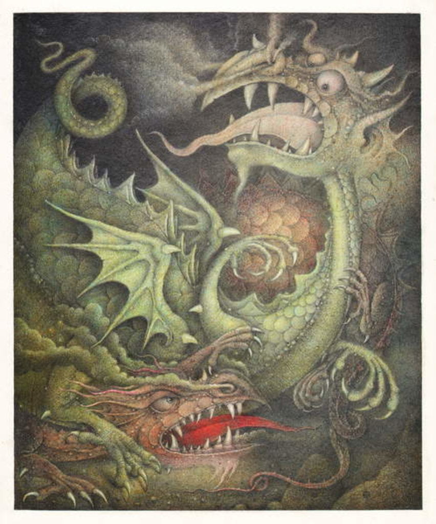 Detail of Beowulf by Wayne Anderson