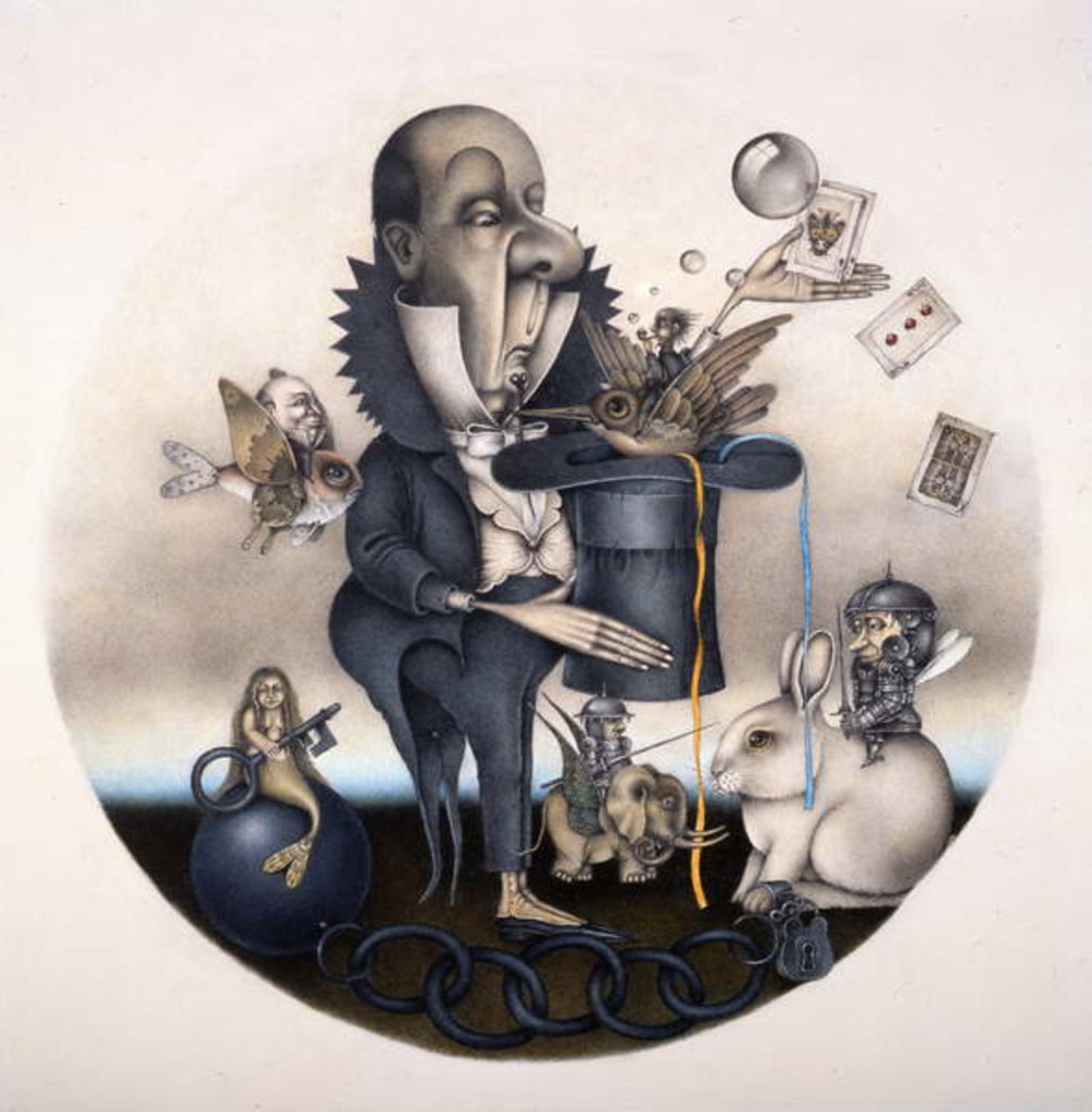 Detail of Everything but what he was looking for, 1970 by Wayne Anderson