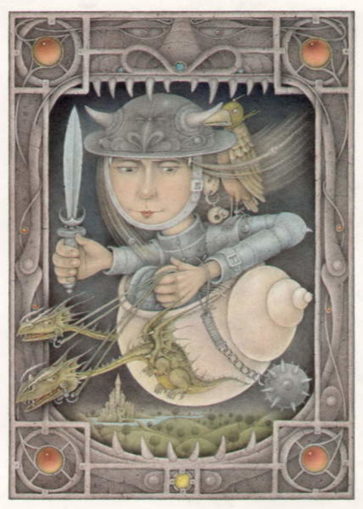 Detail of Female Warrior, 2005 by Wayne Anderson