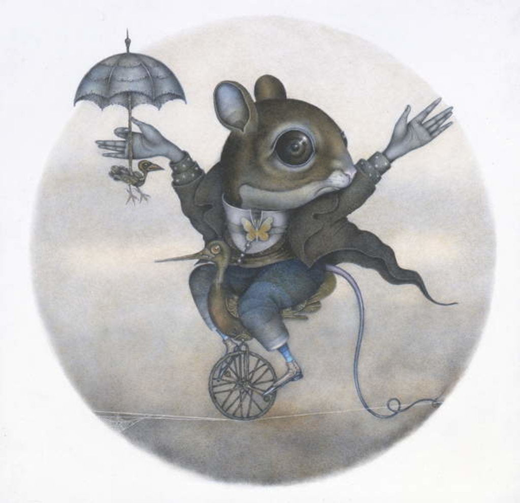 Detail of The Funambulist, 1970 by Wayne Anderson