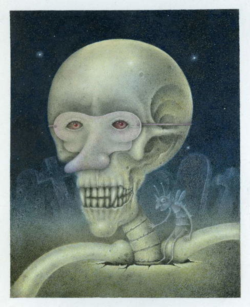 Detail of Skellybones and Grubsteak, 1996 by Wayne Anderson