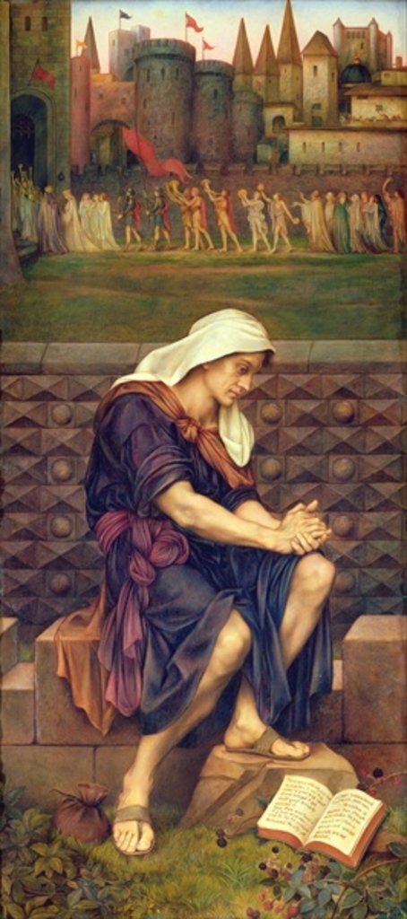 Detail of The Poor Man who Saved the City, 1901 by Evelyn De Morgan