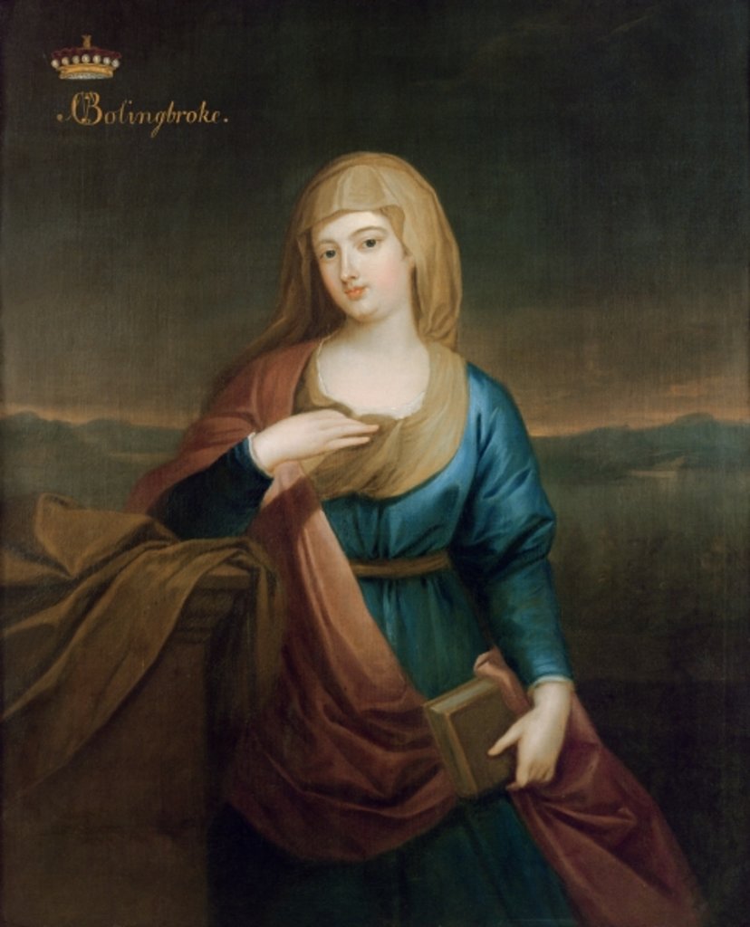 Detail of Portrait of Marie Claire Deschamps de Marcilly by Enoch Seeman