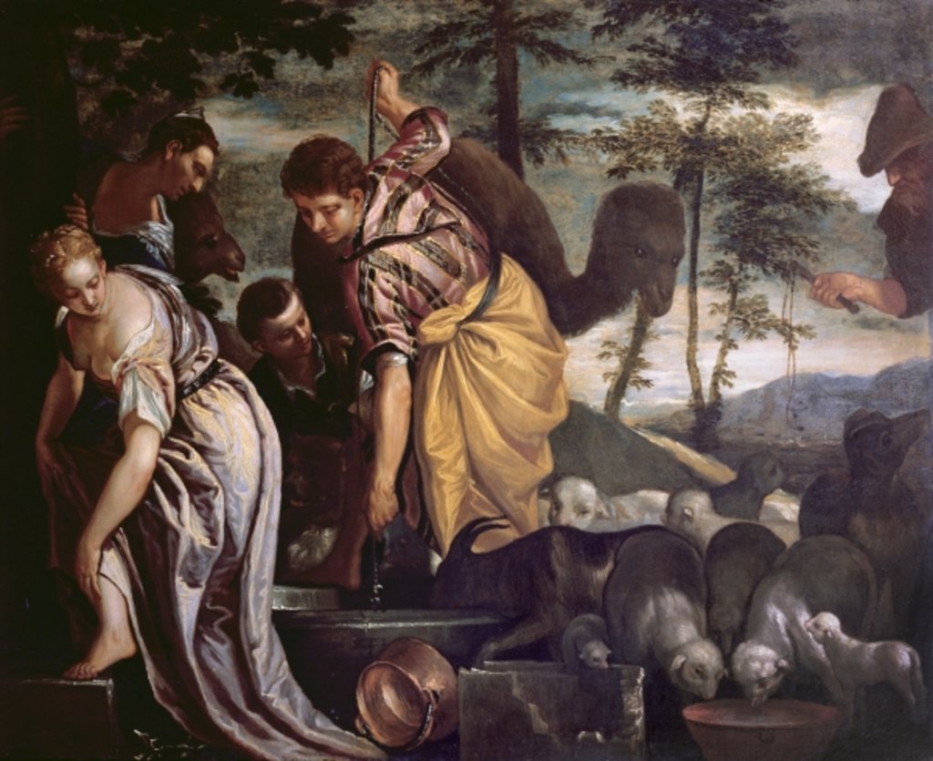 Detail of Jacob at the Well by Veronese