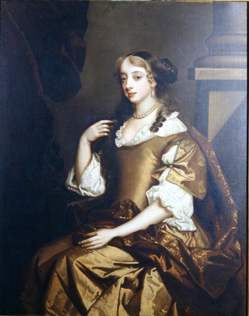 Detail of Mrs Roberts by Peter Lely