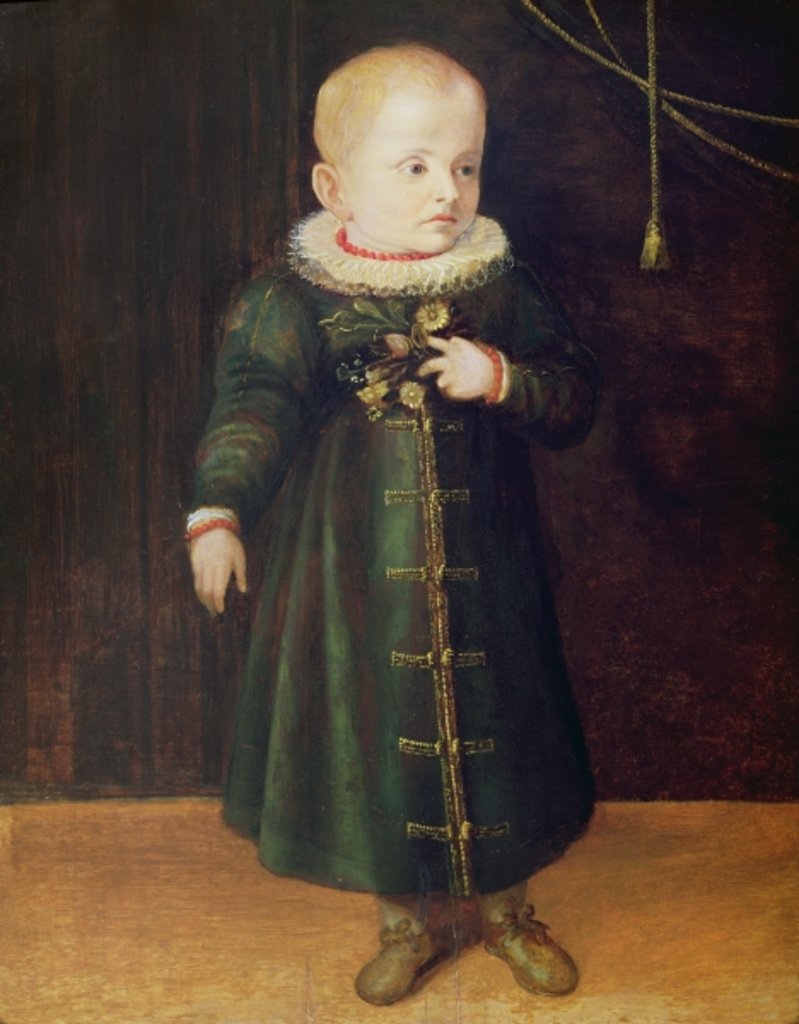 Detail of Portrait of a child by Sofonisba Anguissola