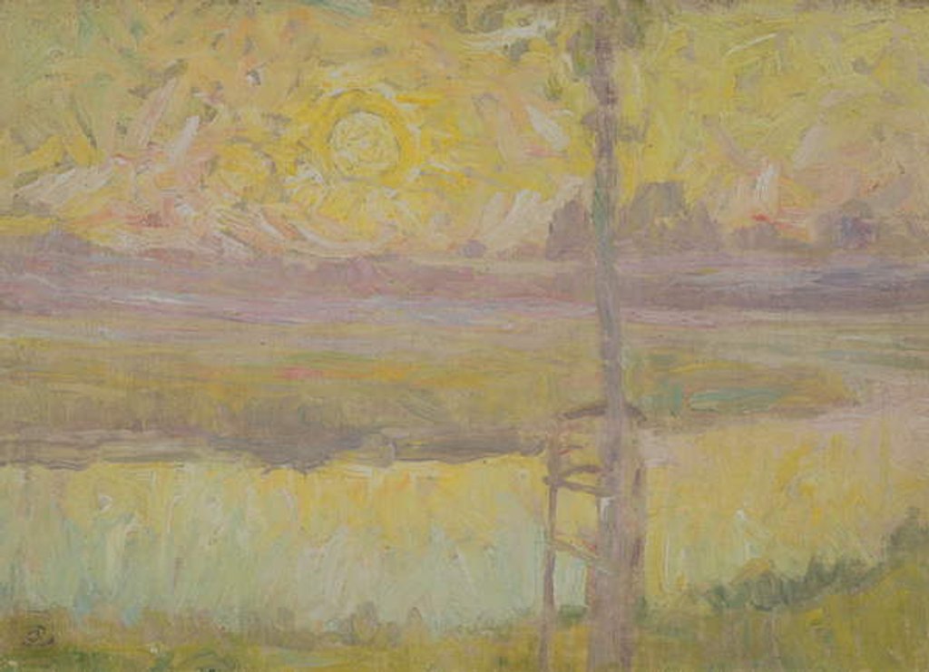 Detail of Jardin a Laethem-Saint-Martin, c.1910 by Gustave de Smet