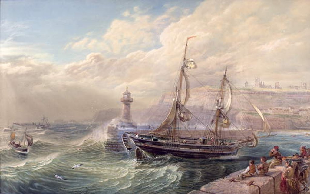 Detail of Whitby, 1883 by Samuel Phillips Jackson
