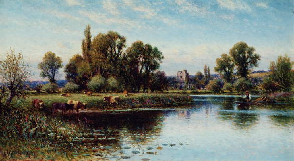 Detail of Medmenham Abbey by Alfred Augustus Glendening