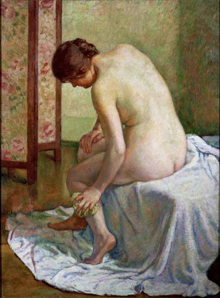 Detail of The Bather by Theo van Rysselberghe