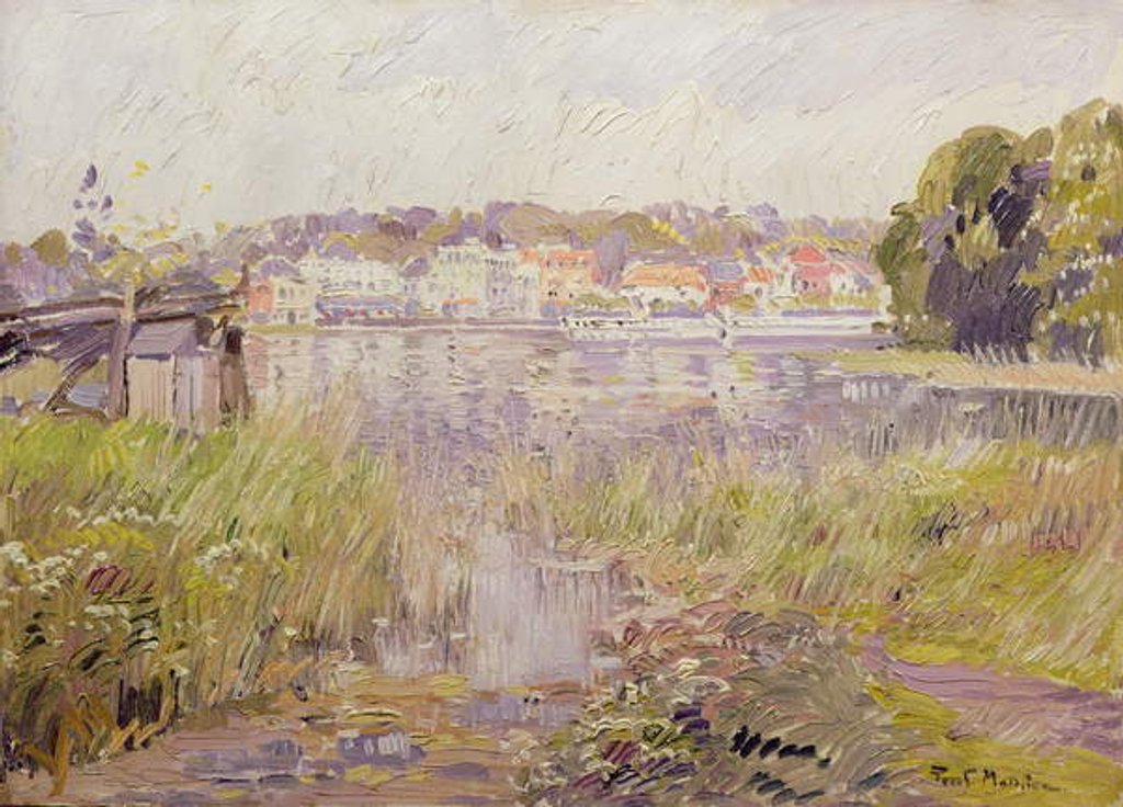 Detail of The Marshland by Paul Mathieu