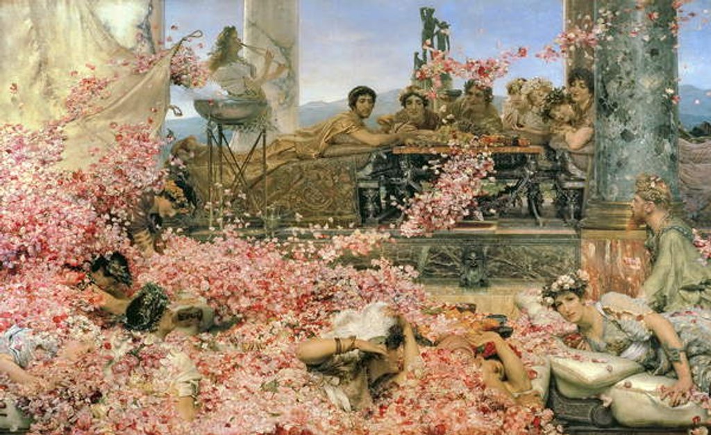 Detail of Roses of Heliogabalus, 1888 by Lawrence Alma-Tadema