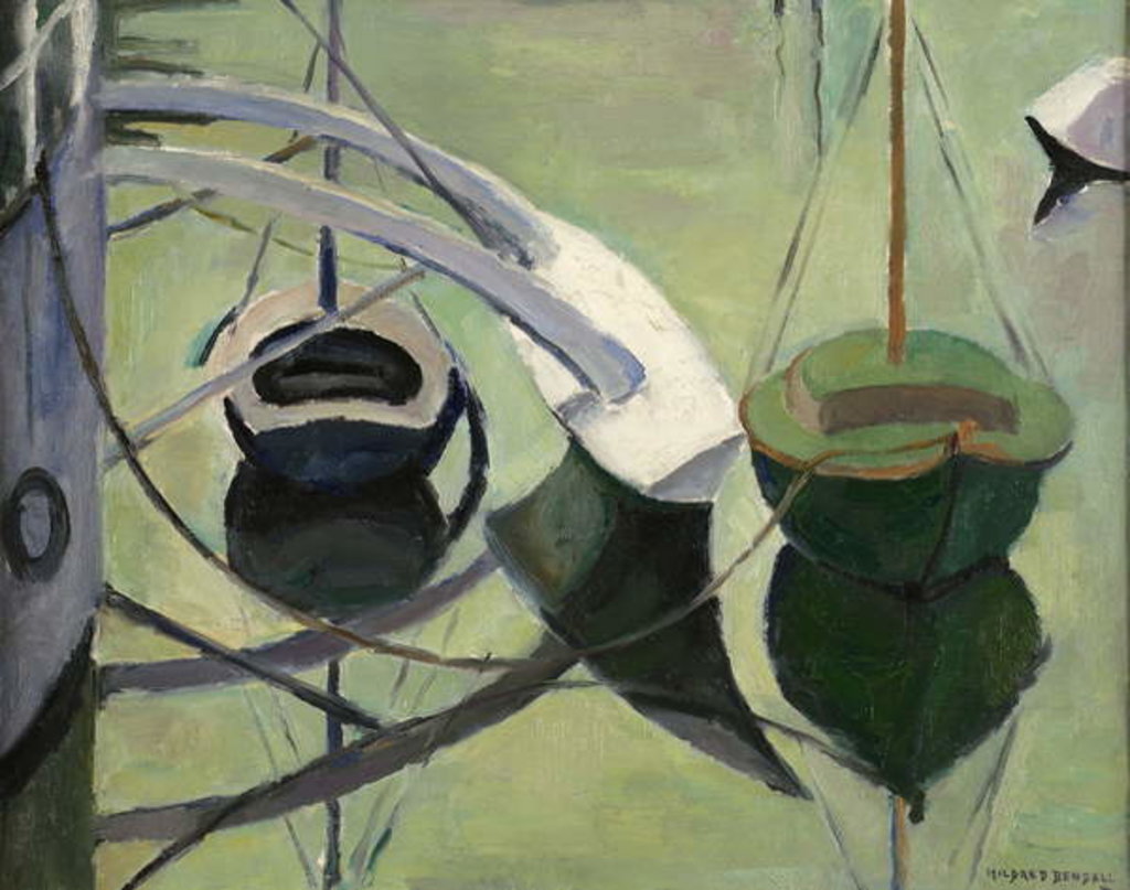 Detail of Le balancier et son reflet, c.1935 by Mildred Bendall