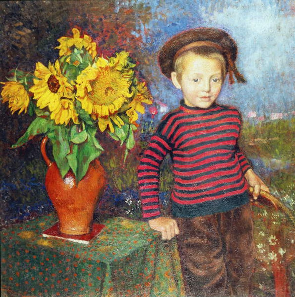 Detail of Little Pierre by Georges Lemmen