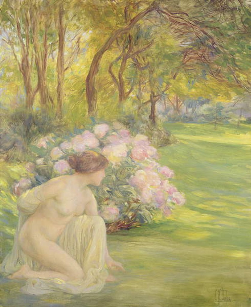 Detail of Flora by Clementine-Helene Dufau