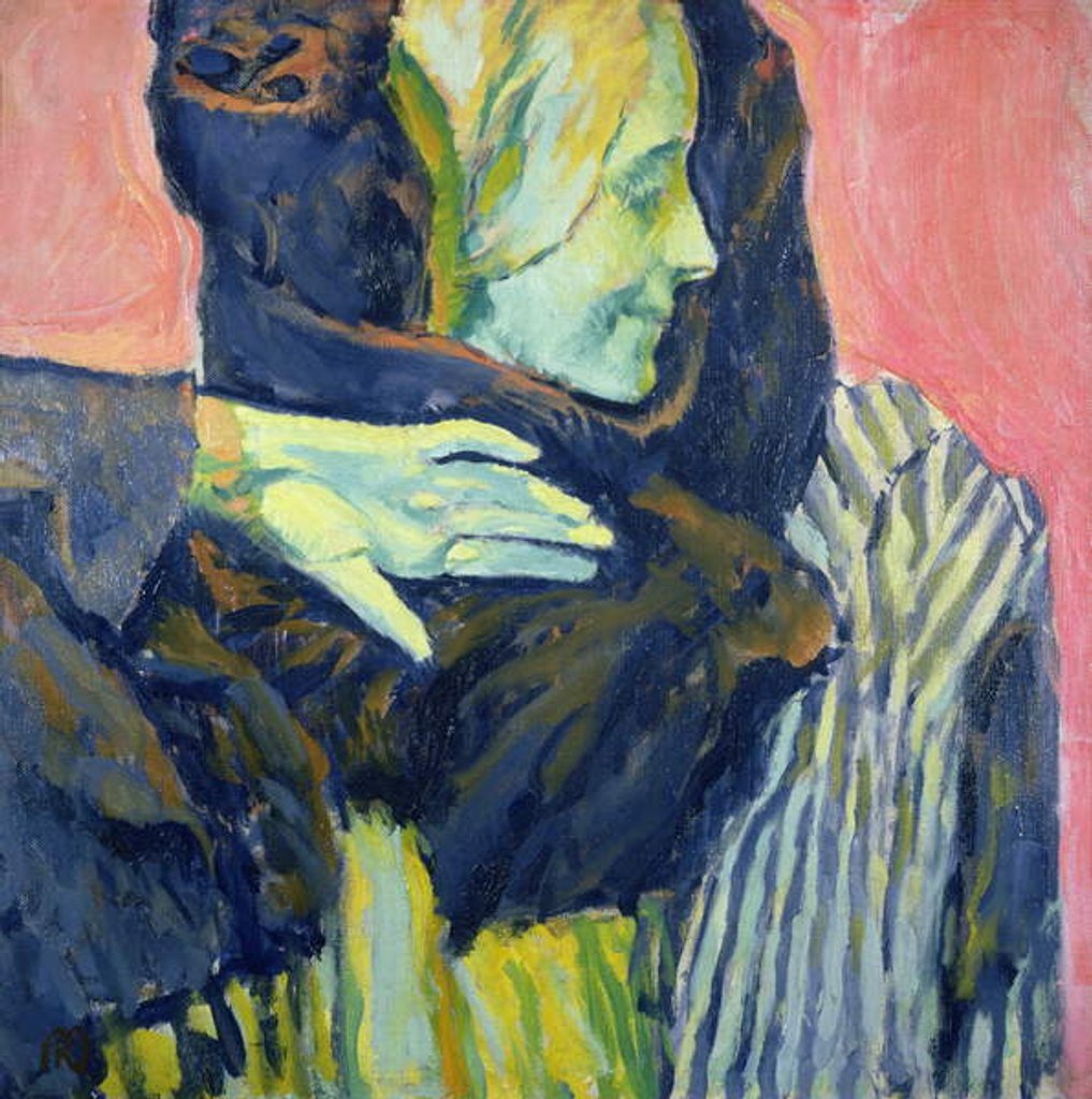 Detail of Vision of Eternity by Koloman Moser