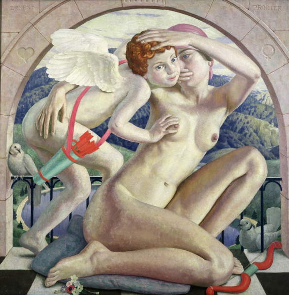 Detail of The Mischievous Boy by Ernest Procter