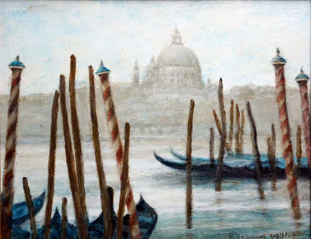 Detail of Gondolas at Rest by Richard Willis