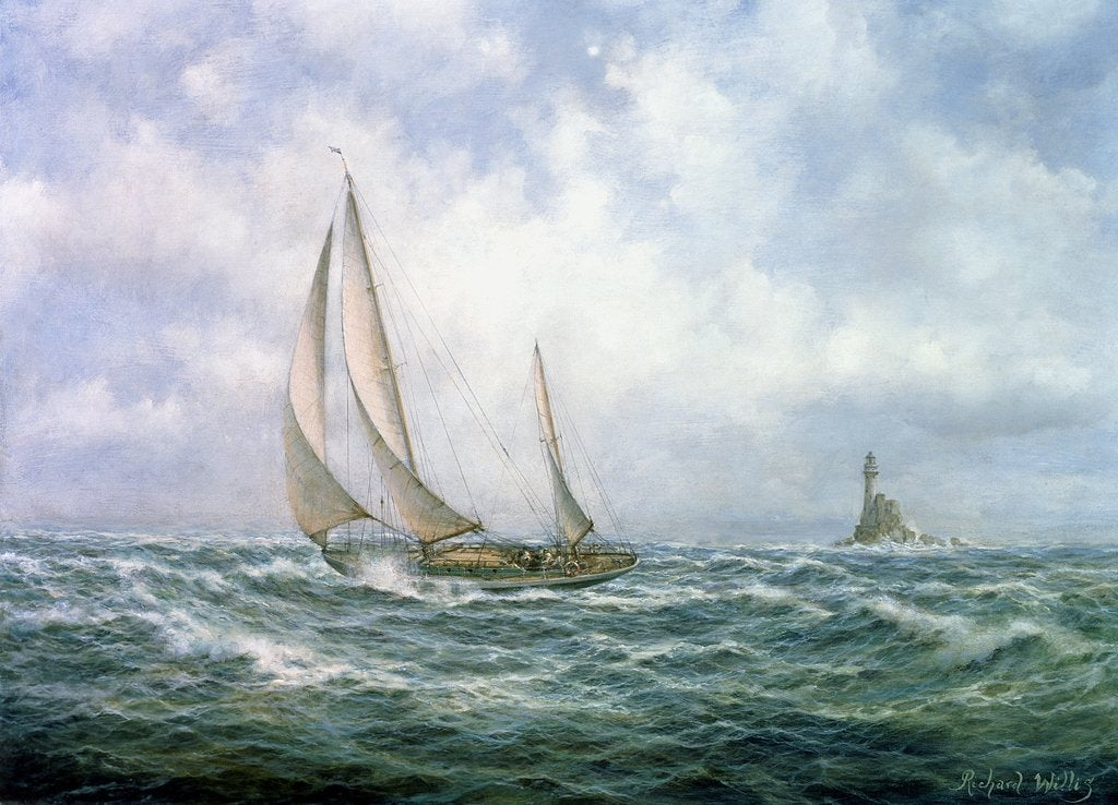 Detail of Fastnet Abeam by Richard Willis