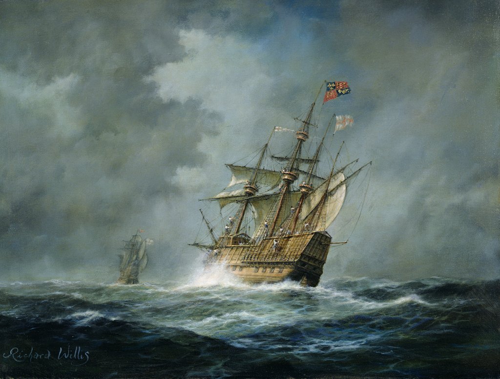 Detail of Mary Rose by Richard Willis