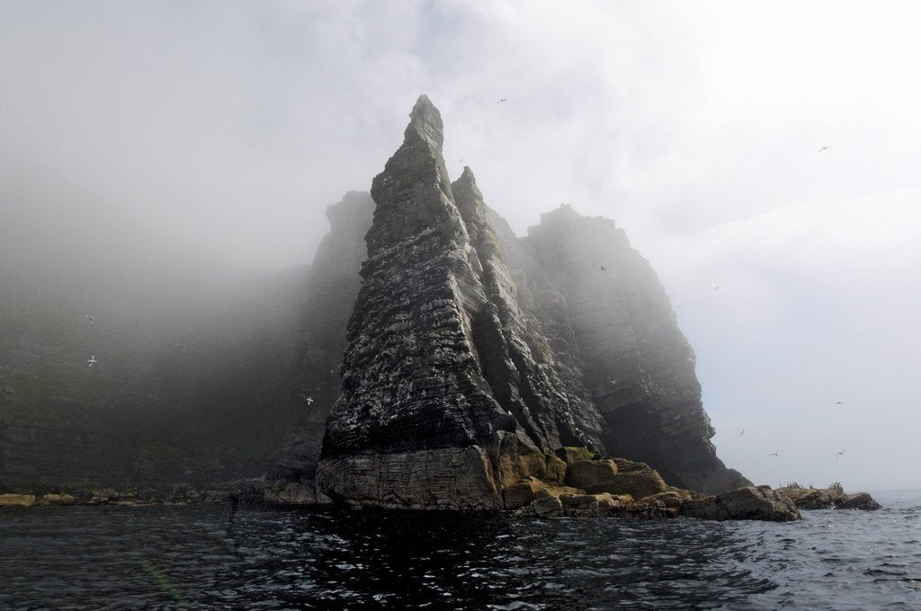 Detail of Sugarloaf rock by Dave Kneale