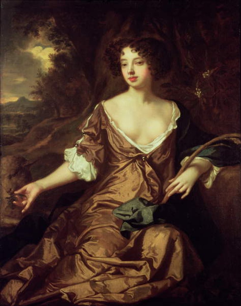 Detail of Henriette de Kerouaille, Countess of Pembroke by Peter Lely