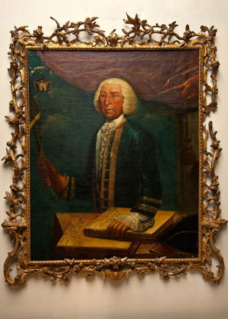 Detail of Self-Portrait, c.1754-60 by Baron Reis d' Eisenberg