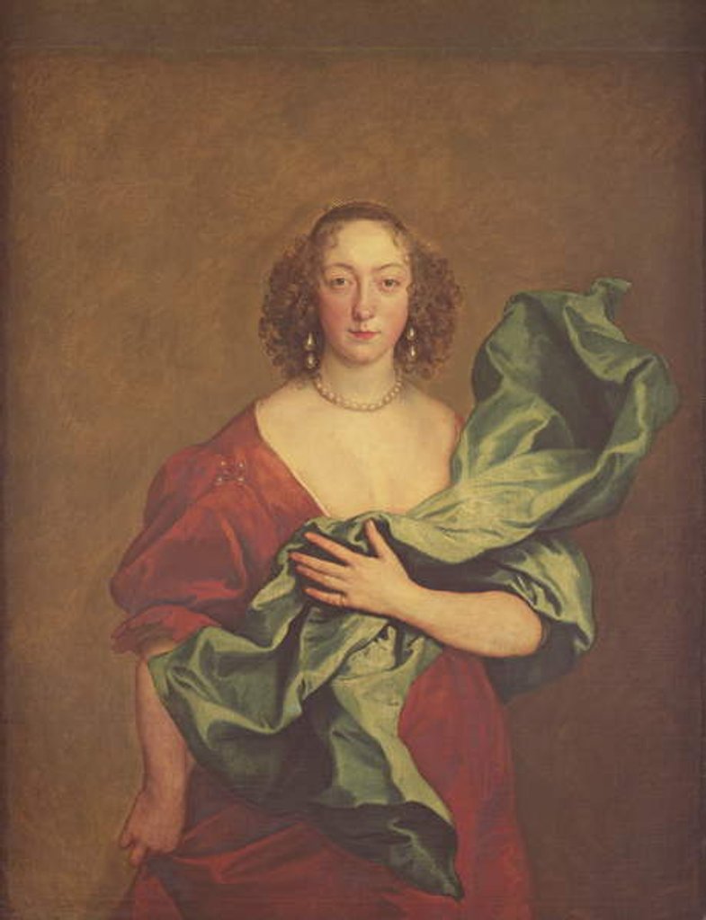 Detail of The Countess of Castlehaven by Anthony van Dyck