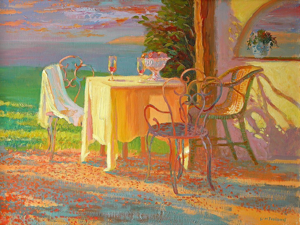 Detail of Evening Terrace, 2003 by William Ireland